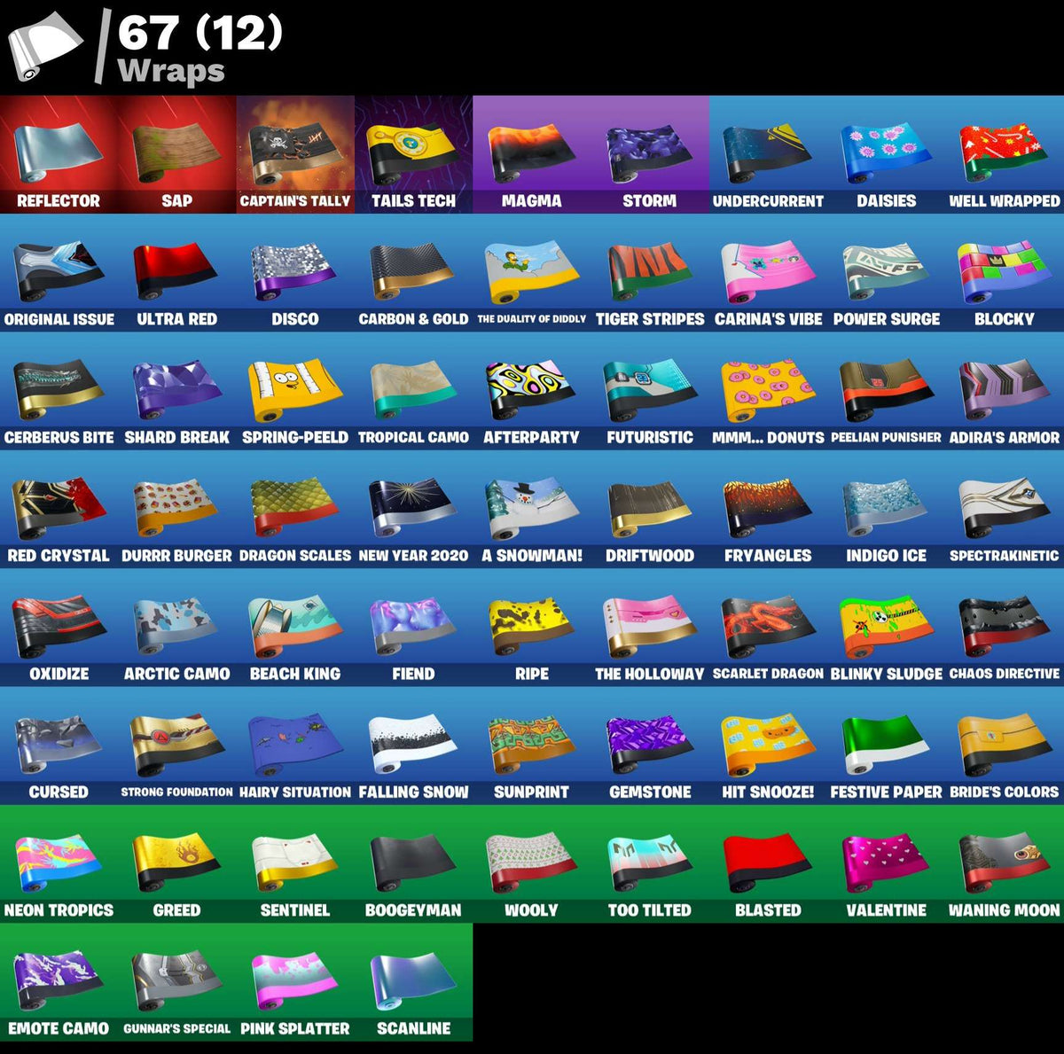 98 skins | OG STW | Cavaliere nero | Specialista delle scintille | IKONIK | Il Mietitore | Scudiero blu | Cavaliere reale | Agente élite | FA INATTIVO