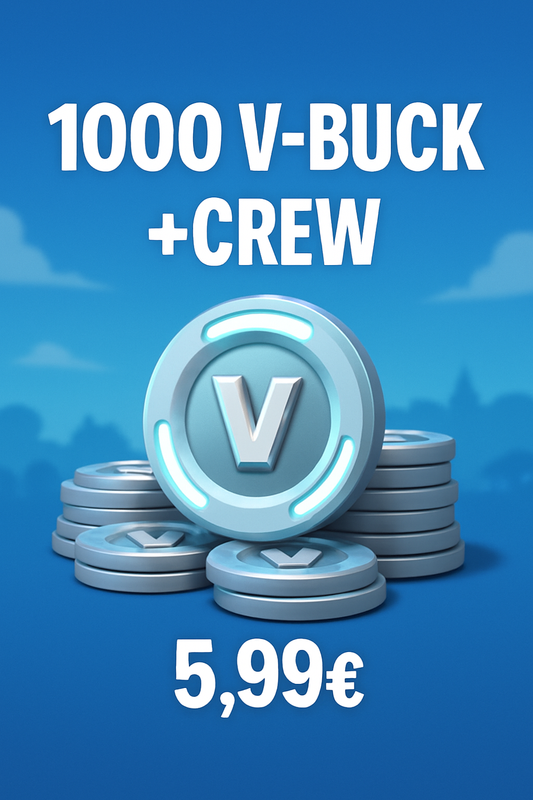 1000 v-bucks + crew